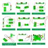 OSOYOO Science Electrical Circuit Experiment Learning Kit with Illustration Manual (For Elementary School Students)