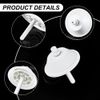 AHANDMAKER 3Pcs Spool Pin Cap Set Plastic Replacement Spool Pin for Sewing Machine, Wire Rod Pin Sewing Machine Accessories