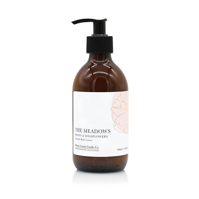 Home County Candle Co The Meadows - Peony and Wildflowers Hand and Body Lotion