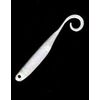 'Nomura Soft Lures Real Pulse Curly Tail 4.5 Ghost Silver