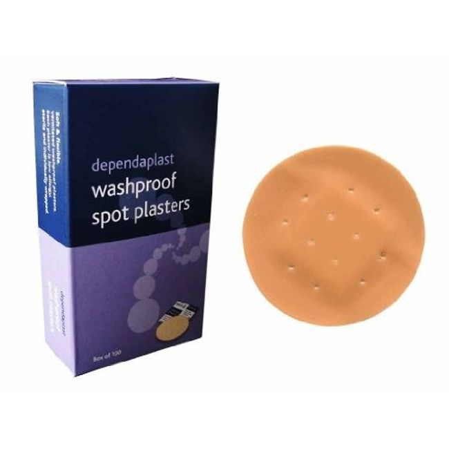 Dependaplast Washproof Spot Plasters Sterile (5GM000550)