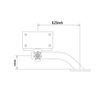 Brocraft Deck Mount Trolling Motor Bracket/outboard motor mount