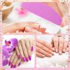 Nail Buffer Block, Nail Buffer Double-Sided, Buffer Nail Durable Pink