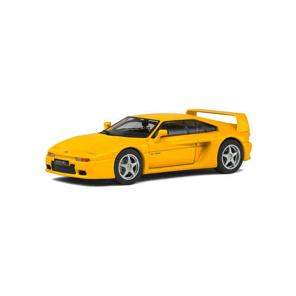 Solido Venturi 400 GT Model Car Scale 1:43 Yellow