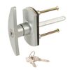 Silverline 671027 Garage Door Locking Handle 75 mm Diamond