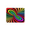 Psychedelic Rainbow Vortex Mouse Mat Pad - Disco Pattern Fun PC #14644