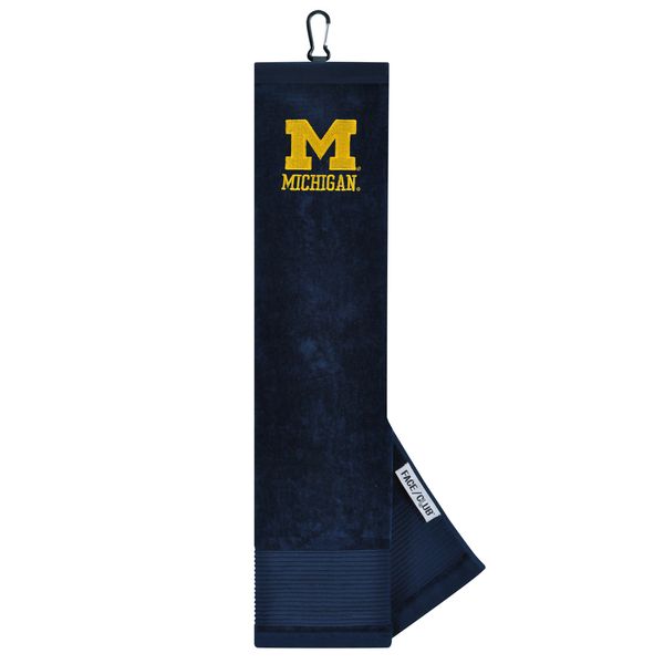 Michigan Wolverines Face/Club Embroidered Towel