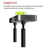 2 Pack Gpu Support Bracket，Graphics Card GPU Brace Support, Video Card Sag Holder Bracket, GPU Stand (L, 72.5-120 mm/2.85-4.72 in)