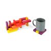 PLAYABLE ART Coaster Cube - a Fun and Functional Work of Art, Sun