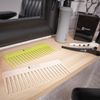 Kumi Wheat Eco-Friendly Afro Styling Comb Oatmeal - Durable & Lightweight