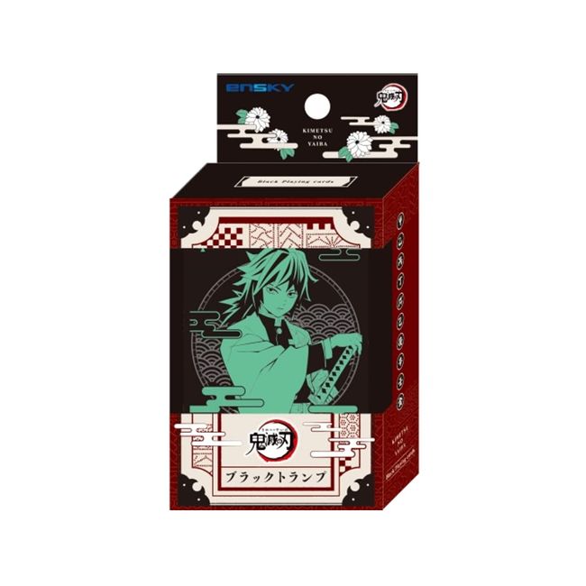 Ensky 4970381469276 Demon Slayer Black Playing Cards