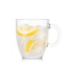 Bodum 12oz Bistro Coffee Mug Single-Wall Tempered Glass, 2 Pack, Clear