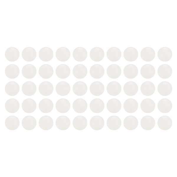 uxcell Bearing Ball PP Plastic Solid Plastic Ball G1 Precision Mini Ball 6.35mm 50pcs
