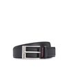 HUGO Herren Barney G rtel, Schwarz001, 80 EU