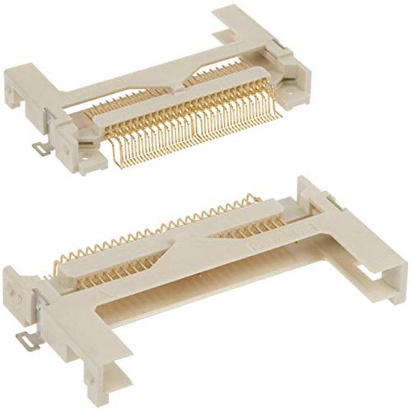 ORIGINAL N7E50-7516PG-20 50 Position Card Connector CompactFlash® - Type I Surface Mount, Right Angle Gold New Lot Quantity-2