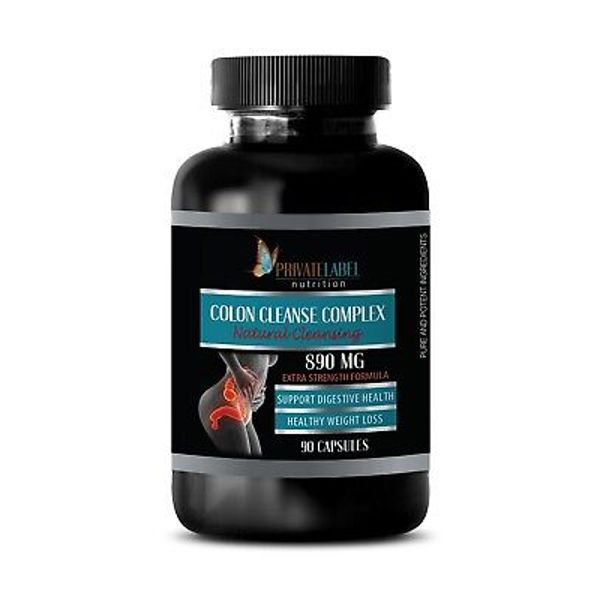 whole body cleanse - COLON CLEANSE COMPLEX - liver detoxifier - 90 Capsules