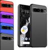 Google Pixel 7 Pro Case - Ultra Slim Thin Armour Hard Case Matte Rubberized Cover For Google Pixel 7 Pro (Black)