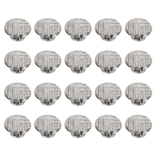 HOMSFOU 20pcs Dental Lingual Buttons Round Base Dentist Orthodontic Dental Material