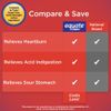 (4 Pack) Equate Extra Strength Sugar-Free Antacid, Orange Cream Chewable Tablets