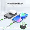 5000mAh Foldable Stand Magnetic Wireless Charging PowerBank (12/48)