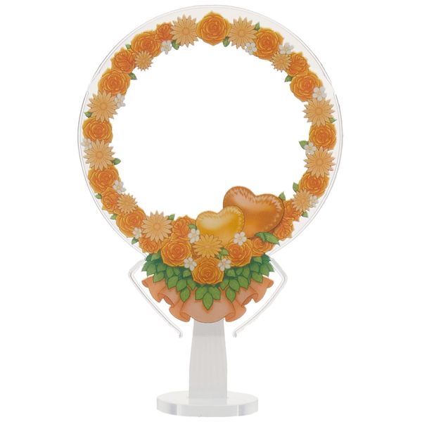 Hagoromo Frusta Can Badge Cover Orange Thrust