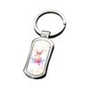 Getagift Deer Design Water Colour Painting Rainbow Art Birthday, Christmas, Secret Santa Rectangular/Round Key ring. (Rectangular)