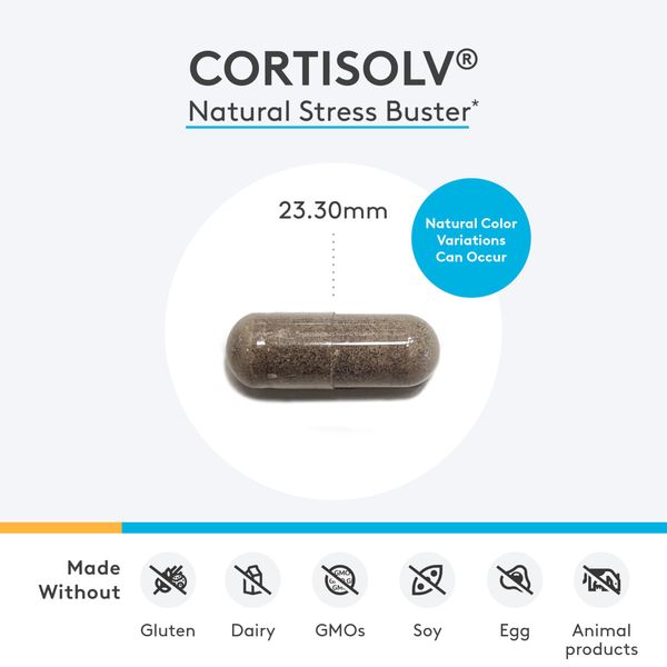 XYMOGEN Cortisolv Cortisol Supplement - Ashwagandha Supplement with L ...