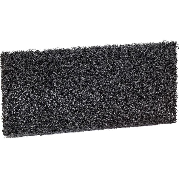 Pad, Black, 10"L, PK10