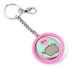 Pusheen the Cat Pink & Blue Hi, Bye Spinning Keyring