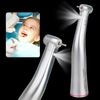 Dental 1:5 Increasing Fiber Optic LED Contra Angle Handpiece E-type NSK Style