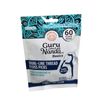 GuruNanda Dual Line Thread Floss Picks 60ct Reusable Double The Clean