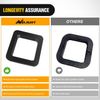 Nilight 2Inch Hitch Receiver Silencer Pad 4 Pack Reduce Rattle
