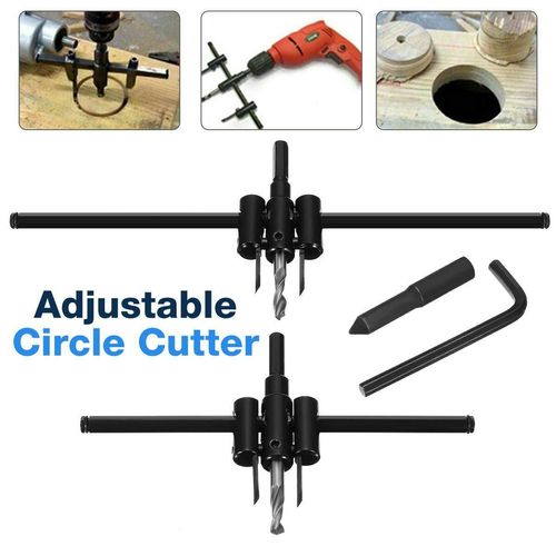ZOYUBS Free Cone Carbide Free Cone for Charging Drills, Circular Cutter for Carpentry and Ironworking, Drilling Craft Tools, Diameter 1.2 - 7.9 inches (30 - 200 mm), DIY Tool, Free Cone for Charging Drills, Metal Wood Circle Hole Saw Drill Bit Cutter, Car