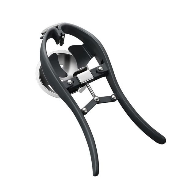 Stainless Steel Egg Opener, Egg Separator Easy Eggshell Cutter Egg Cracker for Raw Egg White Separator Tool Handheld Egg Opener Egg Shelling Tool