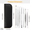 7Pcs Blackhead Acne Comedone Pimple Blemish Extractor Remover NeedleTool Kit Set