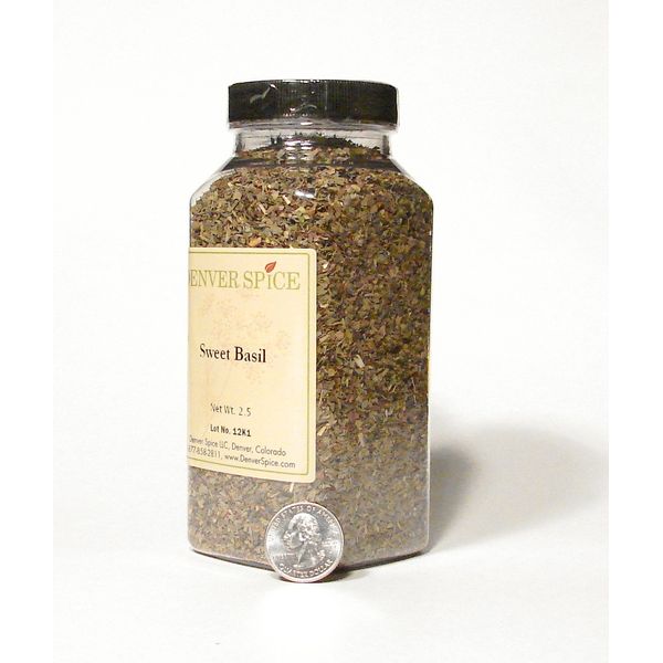Sweet Basil-Large Clear Easy Grip Jar