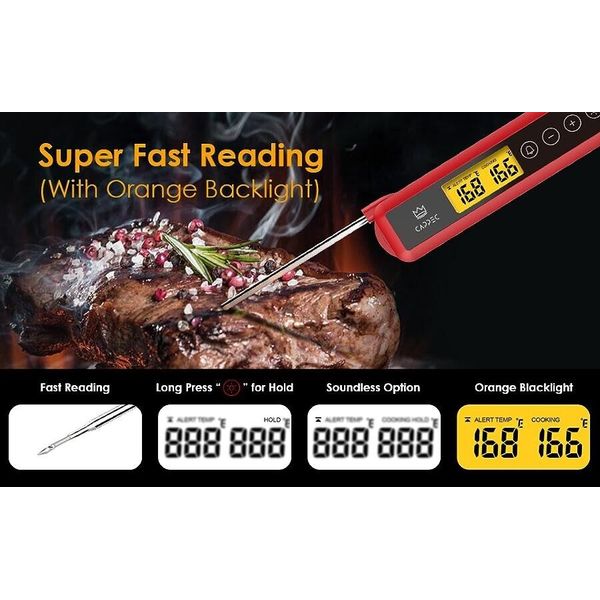 Cappec KTH04 Fast Digital Food Thermometer