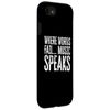 iPhone SE (2020) / 7/8 Music Quotes Communication Quotes Expression Smartphone Case