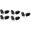 Microwave Door Interlock Switch W10727360 replacement for Whirlpool - 10 Pack