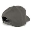 Armycrew Route 66 Black White Patch Structured Baseball Cap - Charcoal