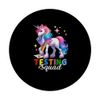 Testing Squad Test Day Unicorn Costume Teacher Students PopSockets Adhesive PopGrip