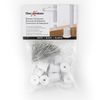 Deckorators White Round Classic Horizontal Connector (20-Pack)