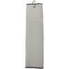 Tri-Fold Microfibre White Towel
