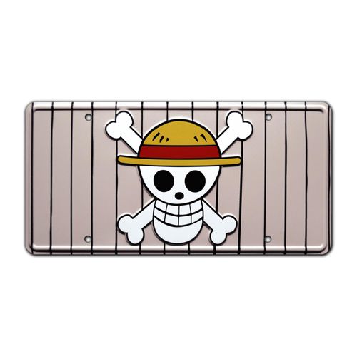 One Piece | The Going Merry | Metal Stamped License Plate