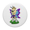 Butterfly Princess Crown PopSockets Adhesive PopGrip