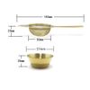 Tea Filter, Stainless Steel Tea Strainer with Strainers Stainless Steel Strainer for Loose Tea Leaf Filter Tea Strainer Fine Mesh Sieve