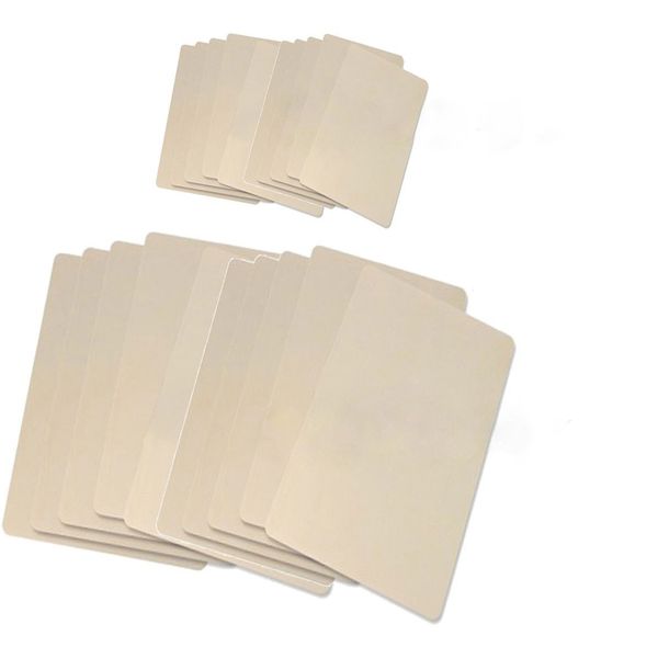 PFT 20 X Sheets of Large and Medium Sizes Tattoo Practice Skins, OTW-Tab1