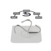 Strong Self Adhesive Hooks, Reusable Wall Hooks for Hanging, Waterproof and Transparent Wall Hooks, Pack Size 20