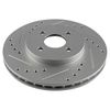 Front Metallic Brake Pad & 2 Performance Rotor Kit for 02-04 Ford Focus SVT