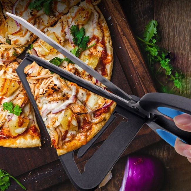 Pizza Scissors Stainless Steel Scissor Cut Pizza Slicer Detachable Cutting  Tools For Restaurant Kitchen